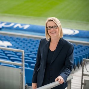 Jenny Gower, from Brighton & Hove Albion partnering with Treeapp.